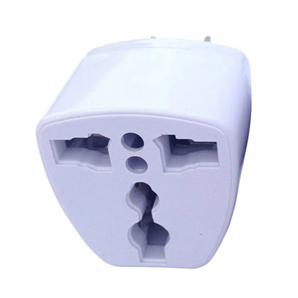 Three-Legged Power Conversion Plug Connector Adapter One Round Two Flat | Электроника
