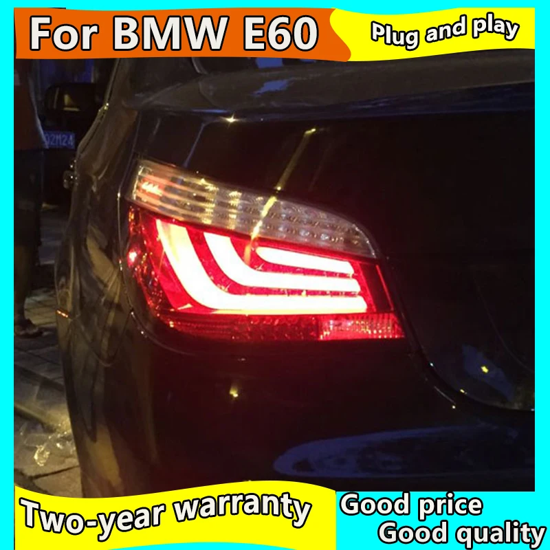 Автомобильный Стайлинг задний фонарь чехол для BMW E60 520i 525i 528i 530i 540i 2004 2007 светодиодный фонарь|Фара авто в