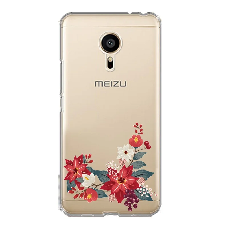 Мягкий прозрачный ТПУ чехол для телефона meilan MX6 pro6 U20 U10 A5 M5 M5S E E2 с принтом банана