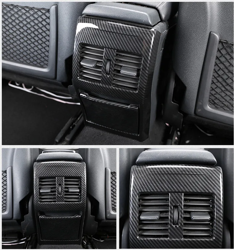 

Carbon Fiber Color Rear Air Outlet Cover Trim For Mercedes Benz A W176 B W246 GLA X156 CLA C117 2013-18 ABS Decoration