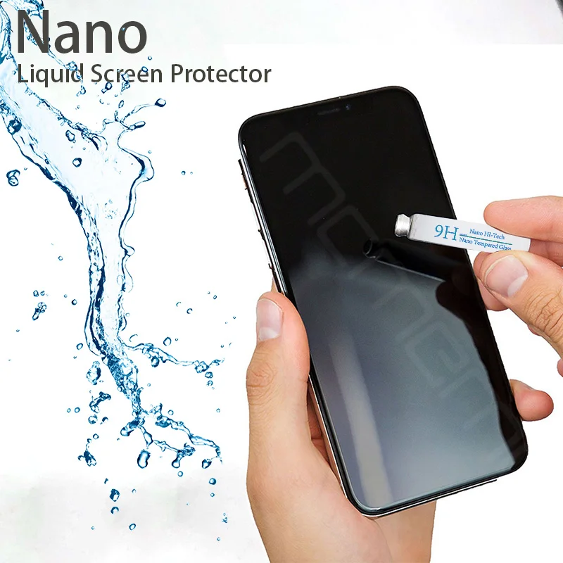 Универсальная Nano жидкая Защитная пленка для экрана NANO Tech 9D 6D 5D 3D изогнутая из