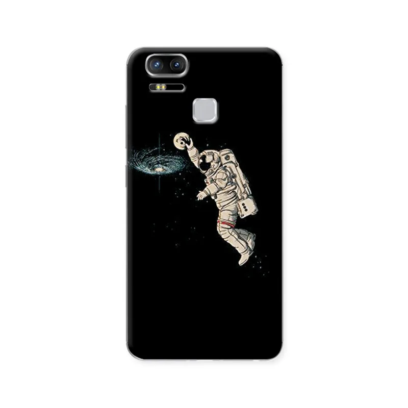 YOUVEI Couple Phone Case For ASUS Zenfone 3 Zoom ZE553KL Earth Moon Painted TPU Silicon Cover 5.5'' |
