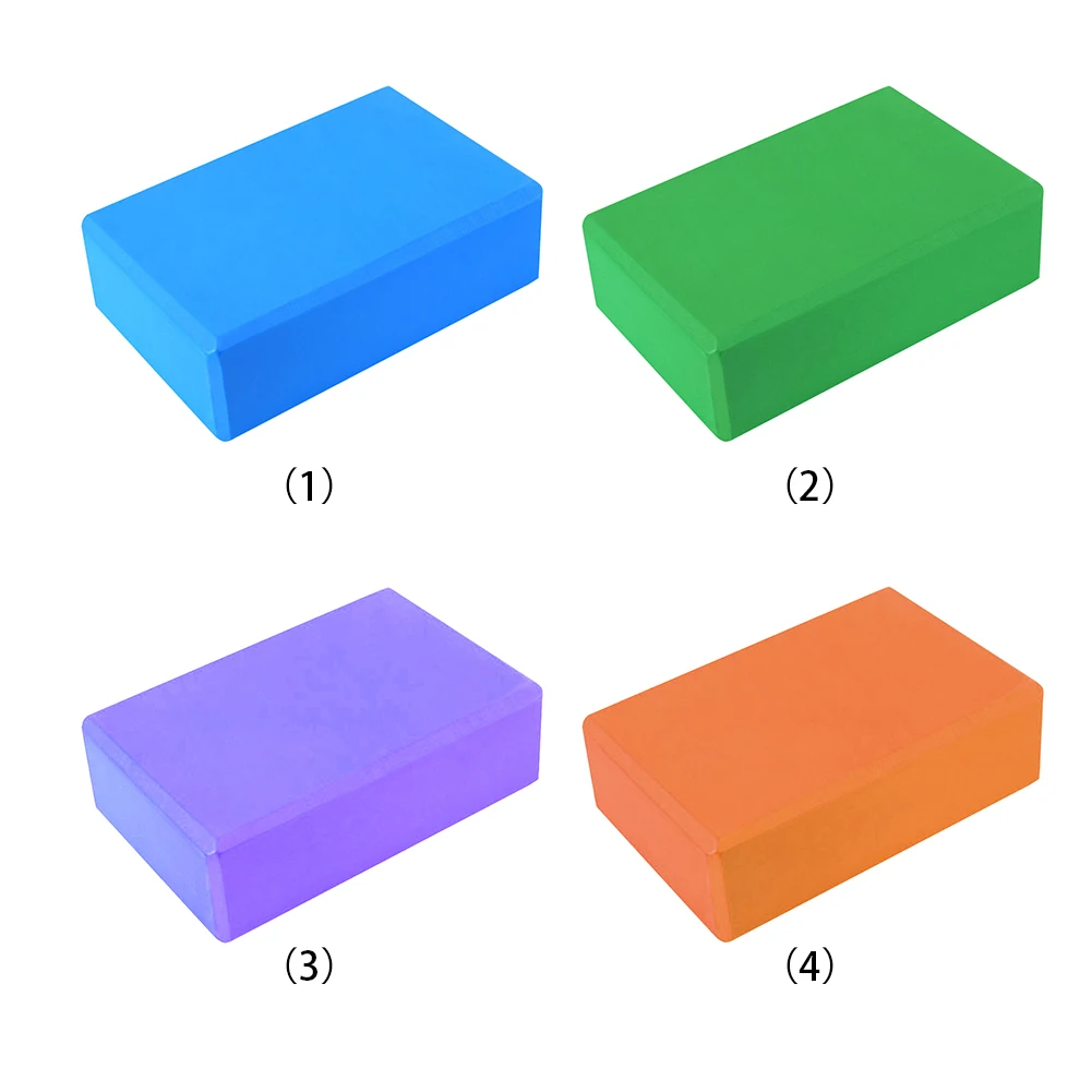 ЕВА блоки для йоги спорт тренажерный зал пены тренировки блок растяжки коррекции