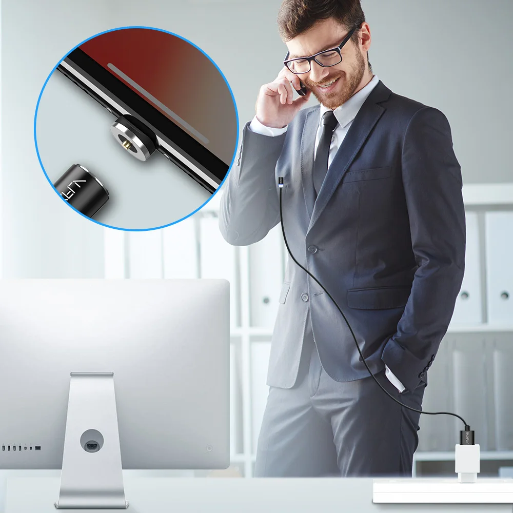 Магнитный usb-кабель RAXFLY 1 м 2 м для iPhone X XS Max нейлоновый Micro USB C type C кабель для samsung A50 A70 S9 Магнитный зарядный провод