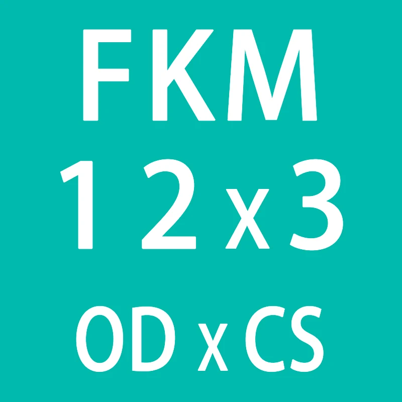 10 шт./лот резиновое кольцо зеленый FKM уплотнительное кольцо OD10/11/12/13/14/15/16/17/18/19/20*3 мм Толщина уплотнительное кольцо масло для уплотнения кольцо прокладки, шайбы - Цвет: OD12mm