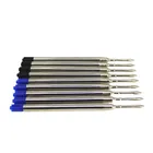 Шариковая ручка 10 шт.компл., сменная гладкая мелкая 0,7 мм средняя Заполняемая деталь для детей, студентов, школы, офиса, письменные принадлежности, оптовая продажа