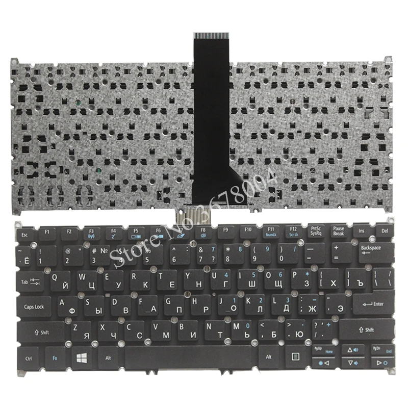 Новая русская клавиатура для Acer Aspire V5 122 122P 132P V13 132 E11 V3 371 RU Клавиатура ноутбука без