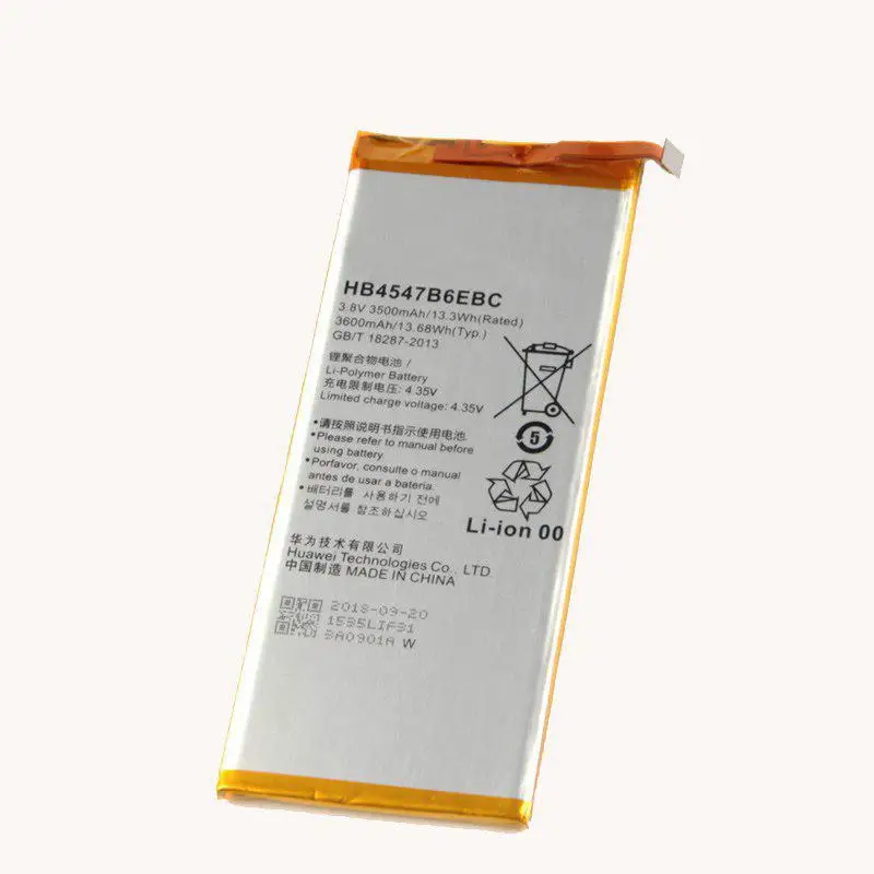 Original High Capacity HB4547B6EBC phone battery For Huawei Honor 6 Plus PE-TL20 PE-TL10 PE-CL00 PE-UL00 6plus 3500mAh | Мобильные