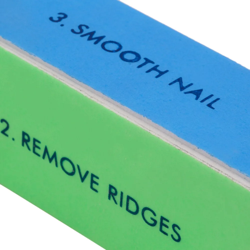 

New Buffer Buffing Sanding Files Women Girls Acrylic Pedicure Manicure Polish Nail Buffer Buffing Block 4 Way File Salon