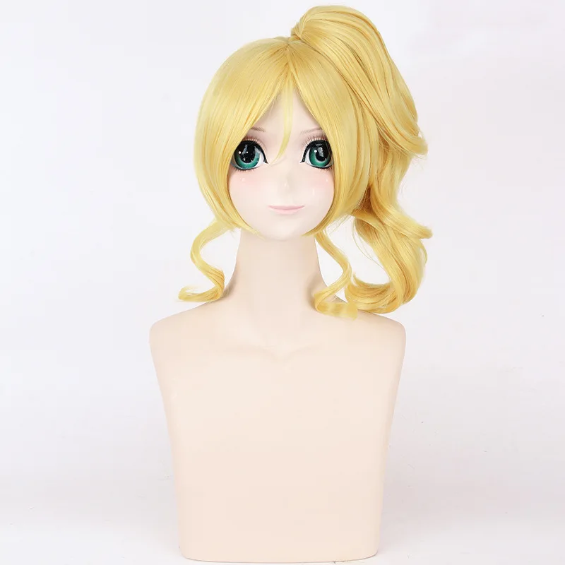 Высокое качество аниме LoveLive! Парик для конского хвоста Love Live Ayase Eli|love live|wig blonde