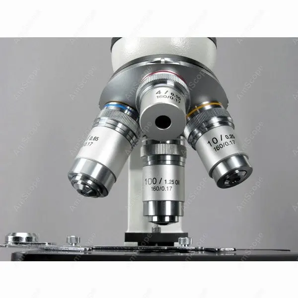 Монокулярный микроскоп-AmScope 40X-800X блочный микроскоп + 3D механический микроскоп.