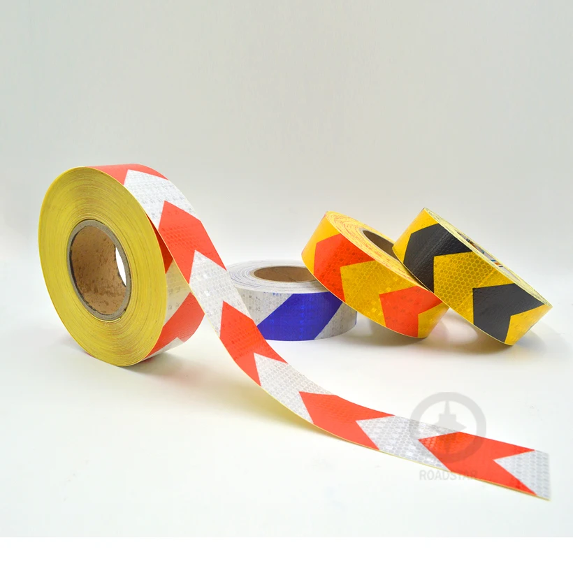 СветоотражаПредупреждение клеящаяся наклейка для автомобиля 5 см х 3 м|stikcers| |