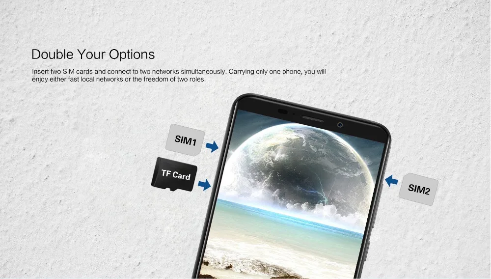 Смартфон Cubot J7, 5,7 дюймов, Android 9,0 18:9, 2 ГБ, 16 ГБ, MT6580, четыре ядра, двойная камера, 2800 мАч, для распознавания лица, отпечатков пальцев, мобильный телефон