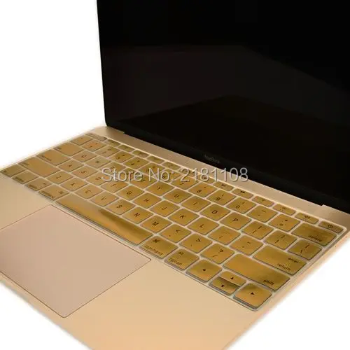 2 шт./Лот Силиконовая накладка на клавиатуру для нового Macbook 12 дюймов с Retina модель
