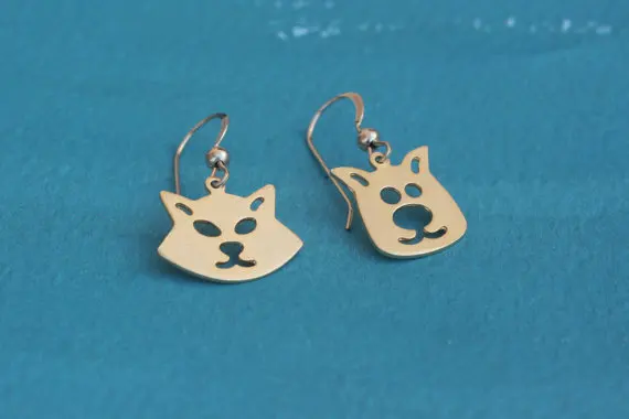 

Wholesale Pet Dog and Cat Earrings for Girls 12pairs/lot