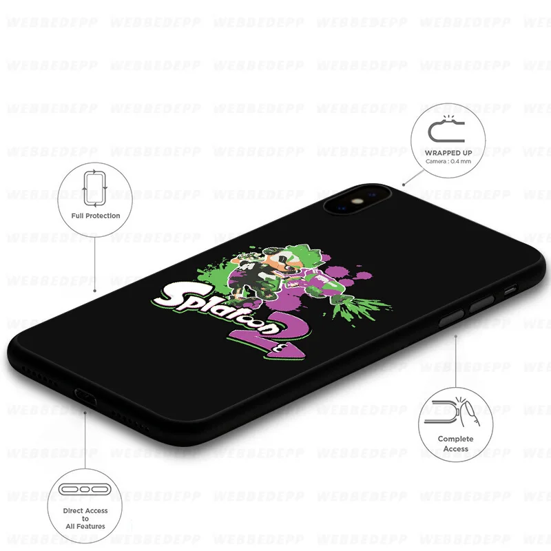 Мягкий чехол Splatoon 2 Mushroom Girl Для Huawei Mate Honor 20 6A 7A 7C 7X 8 9 9X 10 View Lite Pro 30 |