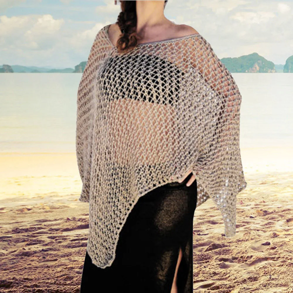 Женские Лето для пляжа купания накидка бикини купальник Цельный Солнцезащитный