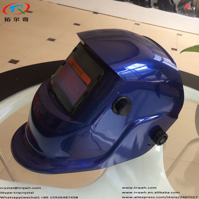 

1 шт. синяя живопись авто затемнение сварочный шлем сварочный наполнитель Tig Mig Mag Mma защитный DIN9-13 Цена по прейскуранту завода TRQ-HS04-2200DE