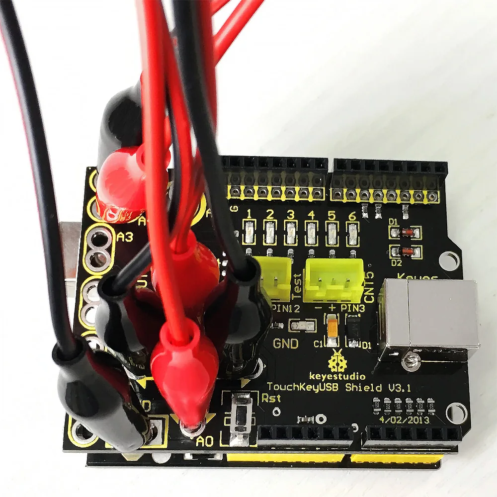 Сенсорный стартовый набор Keyestudio для Arduino обучающее Программирование с доской unor3