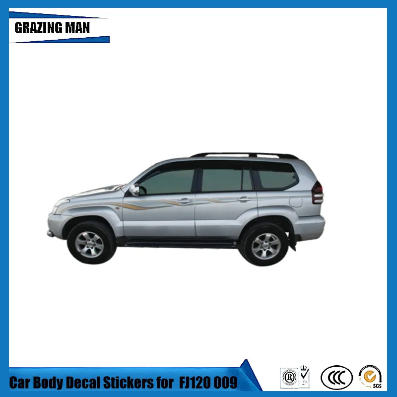 Car Accessories Body Decal Stickers for Prado FJ120 Auto Deal Film For 2003-2009 | Автомобили и мотоциклы