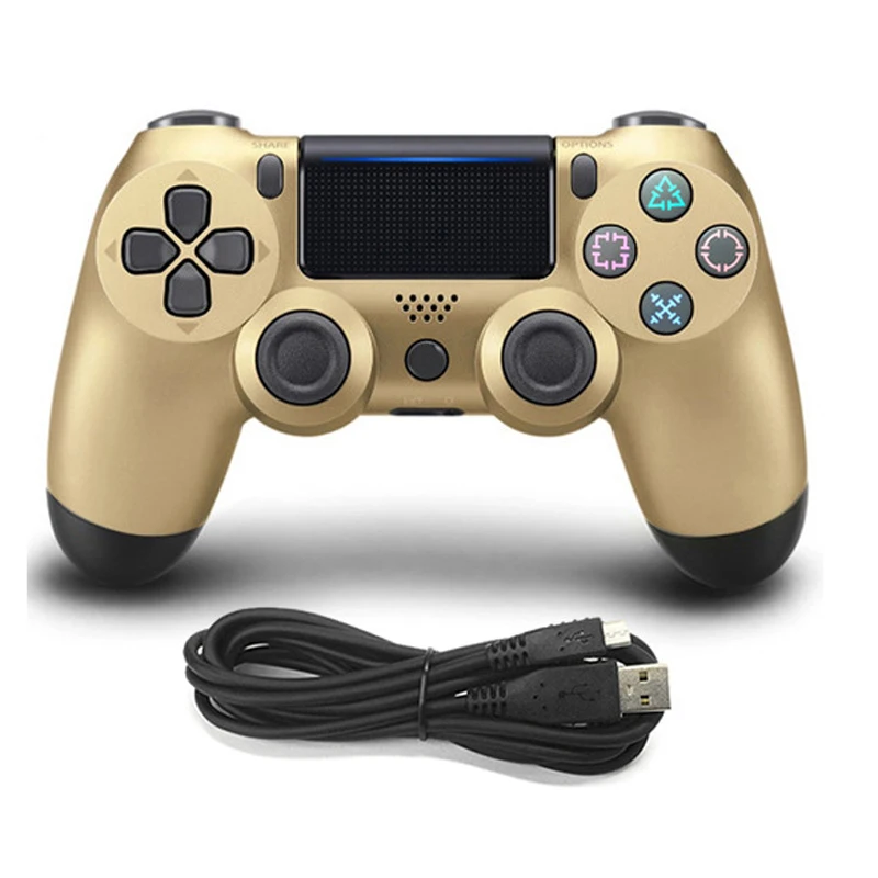 USB проводные Джойстики для Playstation 4 PS4 Dualshock Вибрационный джойстик контроллер