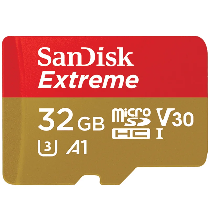 32GB-A1 SanDisk Extreme, 128 ГБ, Micro SD карта, 64 ГБ, 32 ГБ, 256 ГБ, 400 гб, Microsd, транс-Флеш карта, карта памяти, TF карта для телефона/камеры - Емкость: 32GB-A1