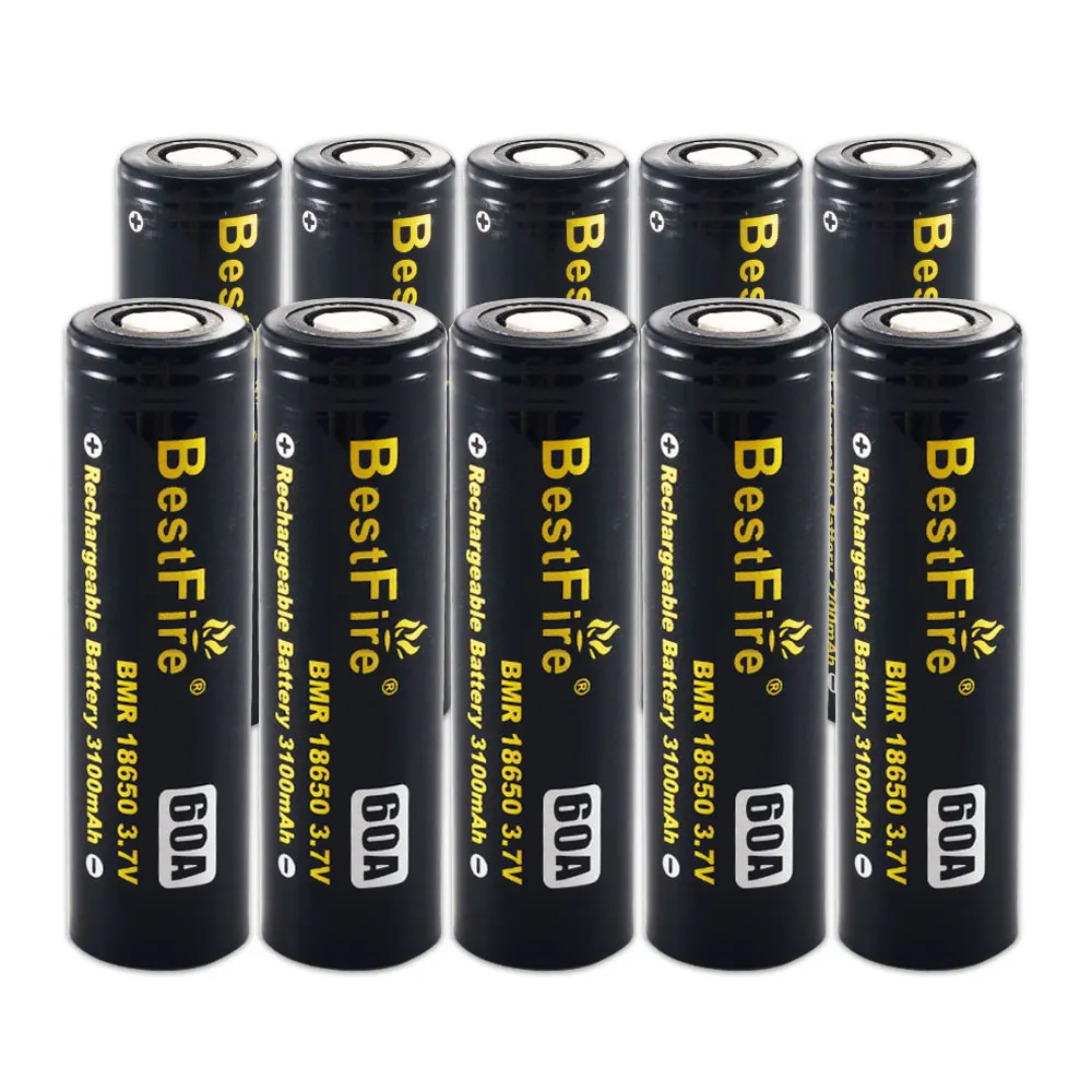 18650 Батарея 3 7 V литий-ионная батарея 3100mAh 60A для SMOK ProColor Joyetech CUBOID Subox Mini Ripple Dripbox Mod VS