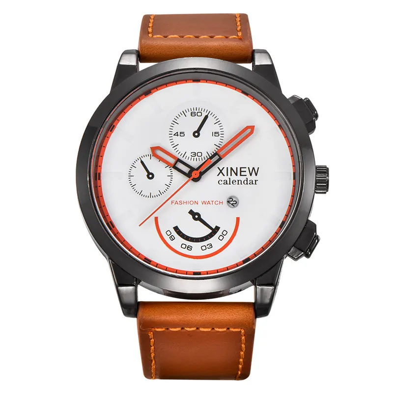 2017 винтажные классические мужские водонепроницаемые спортивные Кварцевые