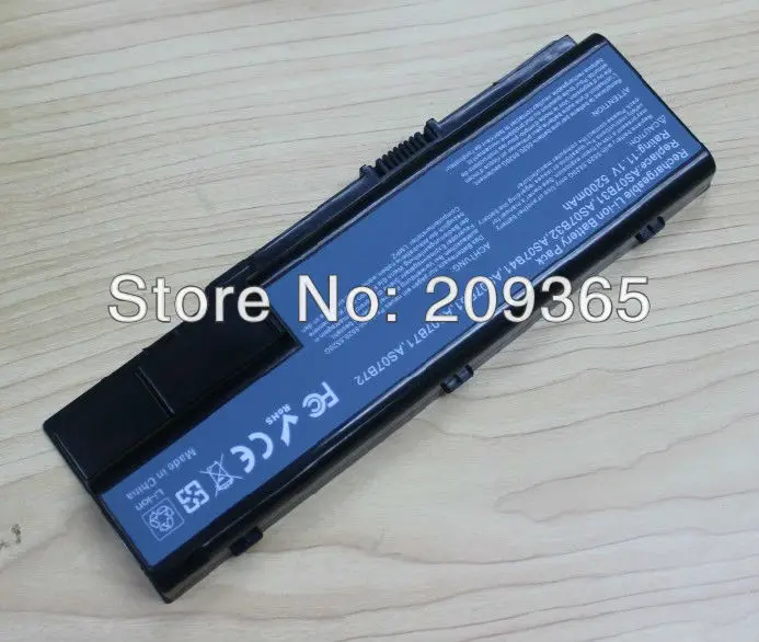 Аккумулятор для ноутбука Acer Aspire 7736G 7736Z 7736ZG 7738 7738G 7740 7740G 8730 8730G 8730Z 8730ZG 8930 8930G|battery for