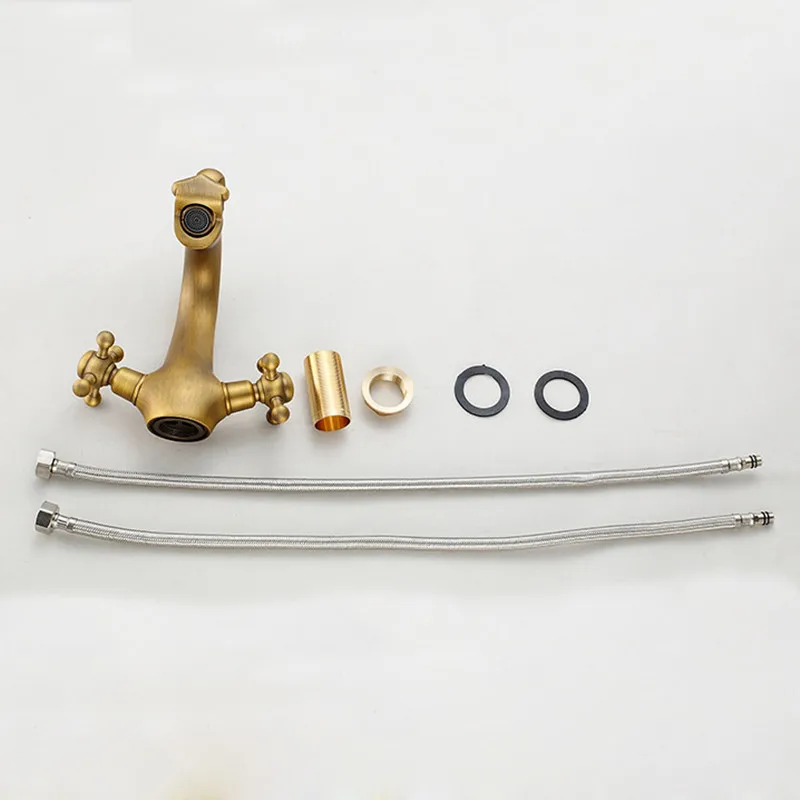 Бесплатная доставка Кран для ванной комнаты в стиле дракона, античная бронза, латунь, смеситель для ванны, раковины, унитаза DONA4022.