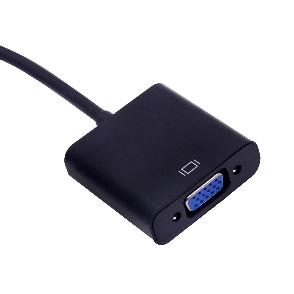 CHIPAL высококачественный порт дисплея DP в VGA адаптер Папа мама кабель конвертер для