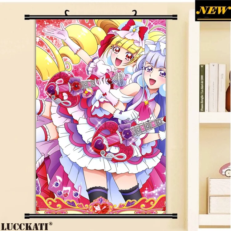 Фото 40X60 см HUGtto! Серия Precure hugtto симпатичный милый loli lolita мультфильм аниме Настенная 40X60 см HUGtto! Серия Precure hugtto симпатичный милый loli lolita мультфильм аниме Настенная