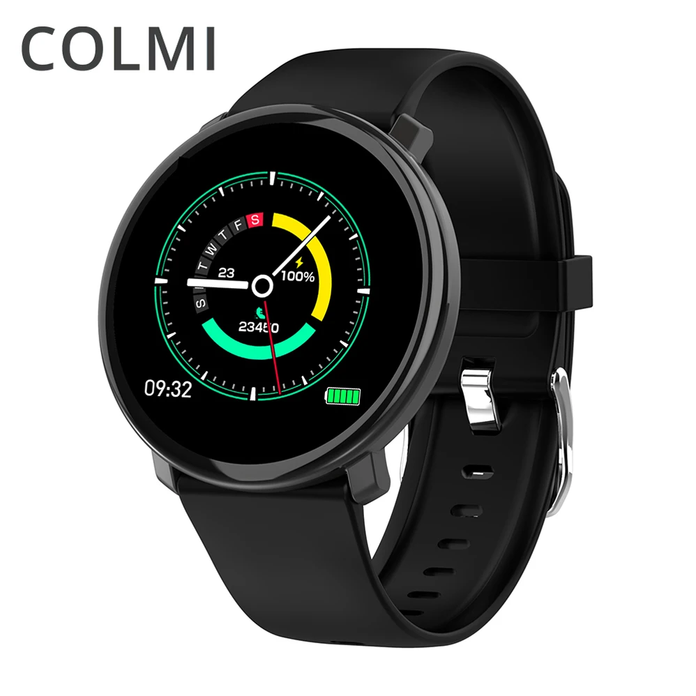 COLMI умные часы M31 Full Touch IP67 водонепроницаемые несколько спортивных режимов DIY умные часы для Android и IOS