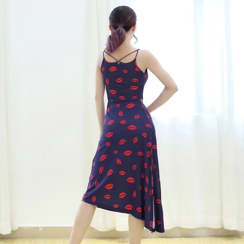 Dance Practice Dress Latin New Adult Female Performance Sexy Rumba Belt Summer DQT1054 | Тематическая одежда и униформа