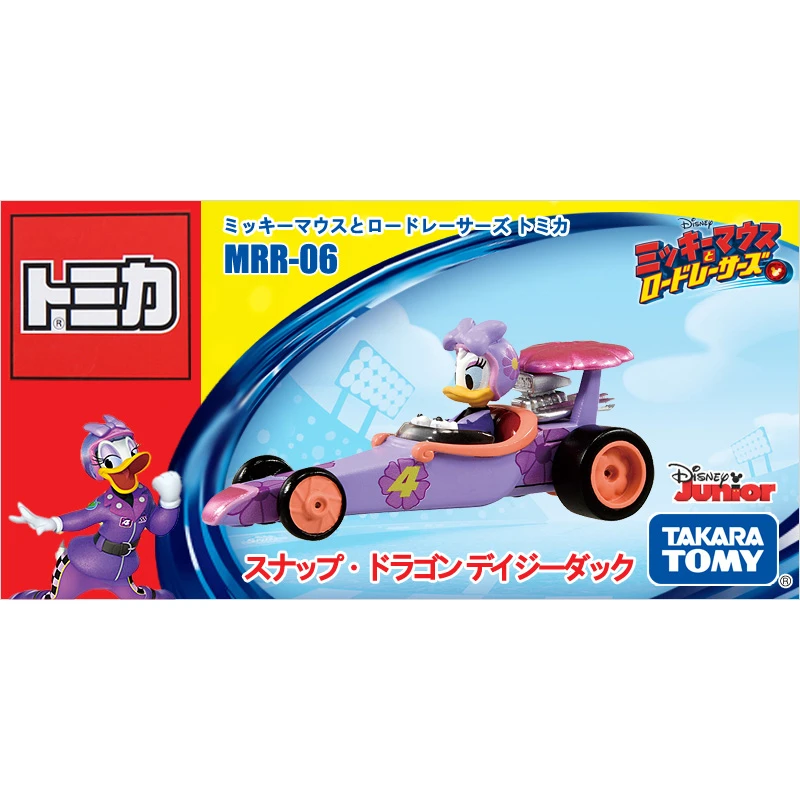 Tomica Дисней Микки дом роудстер гонщик MRR-06 Daisy's Snapdragon 6 см металлический литой под