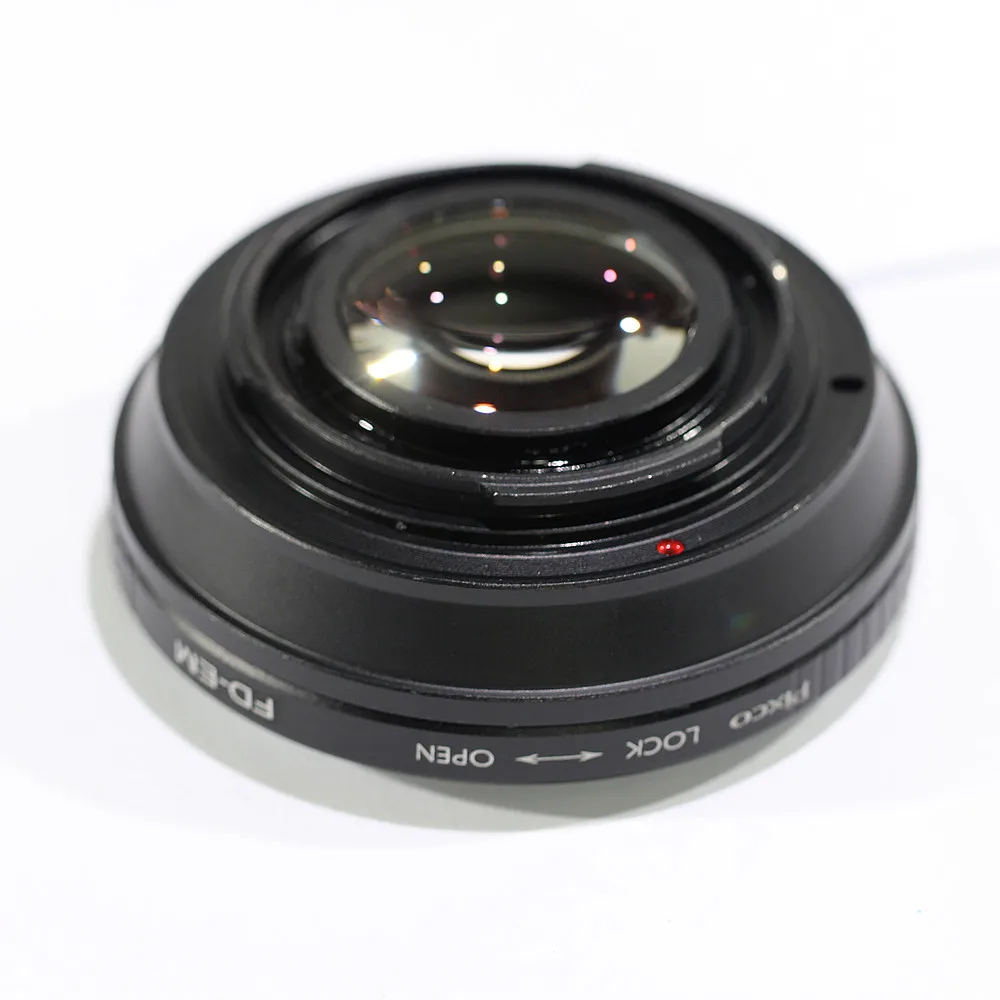 USB адаптер для объектива с оптическим стеклом Canon FD EOS M M5|Адаптеры объектива| |