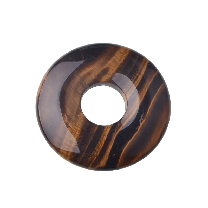 40mm Quartz Stone Coin Pendant DIY Jewelry Focal Bead Raw Materials opal pendant