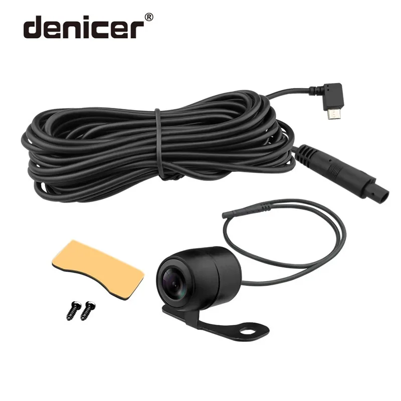 Denicer автомобильная парковочная камера заднего вида 4 pin Камера Автомобильный