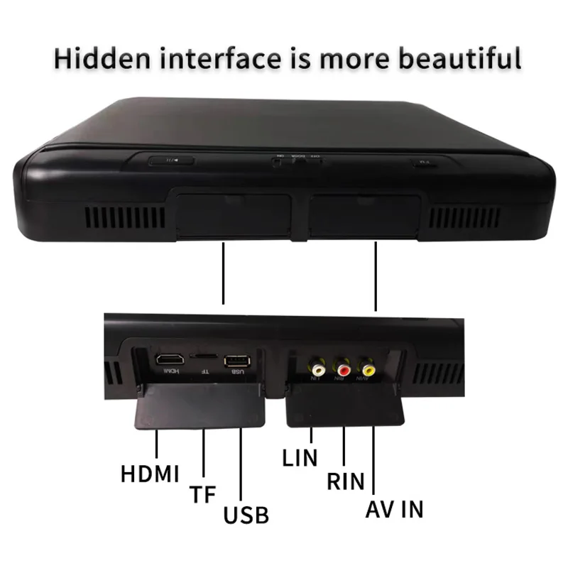 Потолочный монитор с креплением на крышу автомобиля 13 3 дюйма Android 6 0 1080P HD видео