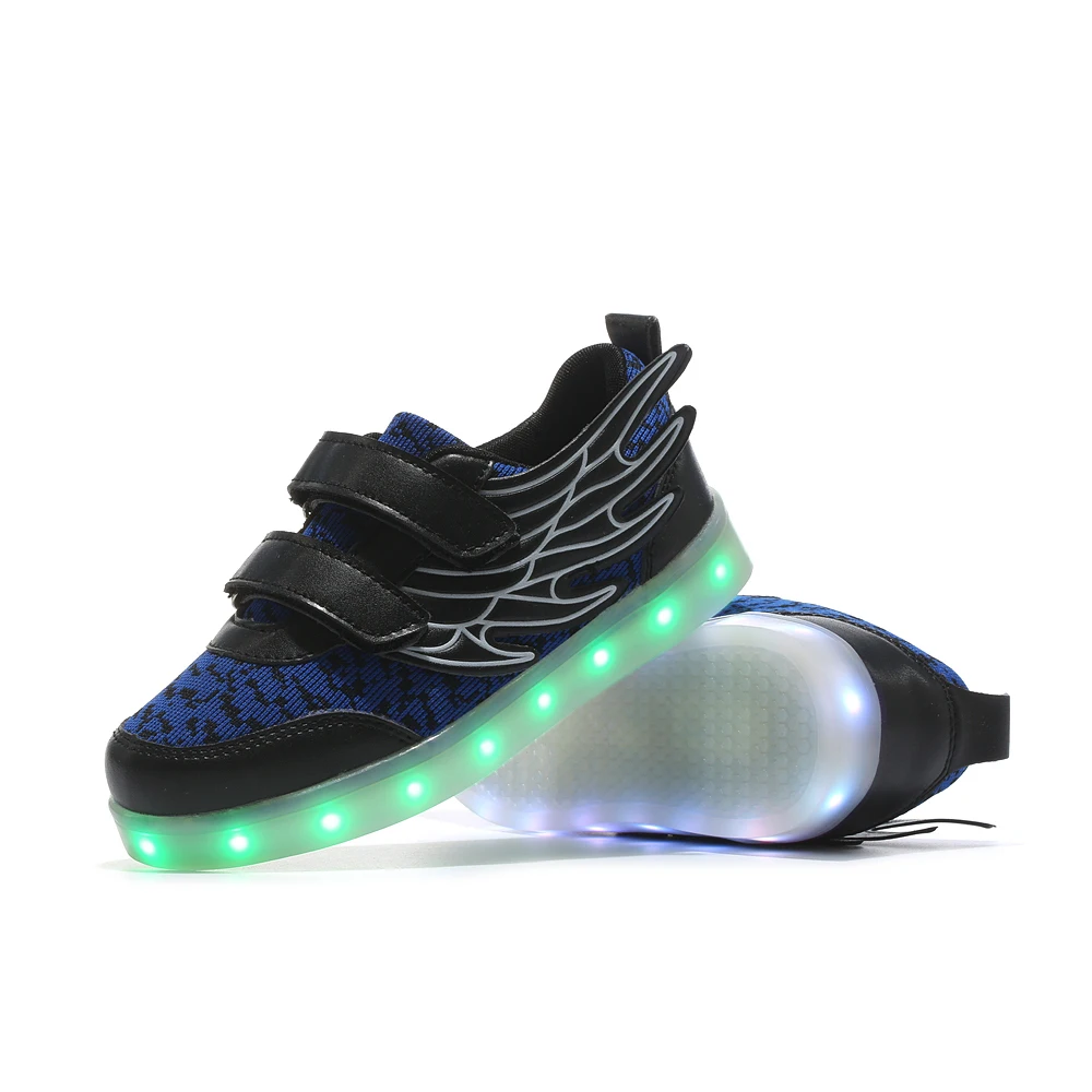 Любители Подарки Для Детей Обувь Свет Корзина Теннис Светодиодные дети