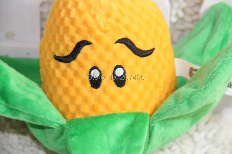 

6.5inch Cute Plant Vs Zombies Series Plant Corn Plush Toy Doll,1pcs/pack
