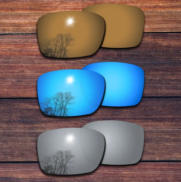 3 pairs OOWLIT поляризованные Сменные линзы для солнцезащитных очков-оправа для солнцезащитных очков оправа - Цвет линз: 3 pairs