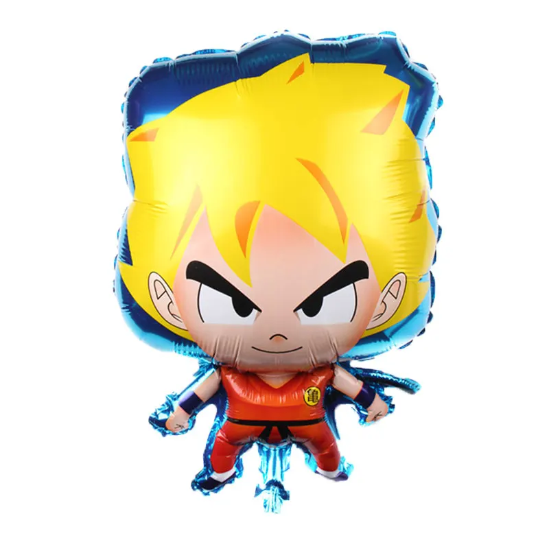3 Dragon Ball Saiyan фольга гелиевые шары мальчик с днем рождения детский день воздушный шар украшения поставки надувной шар подарок для детей - Цвет: 3