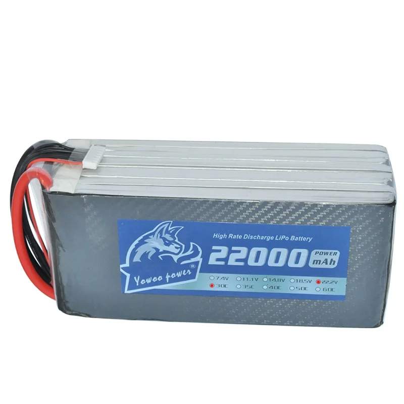 YOWOO Lipo 6S Батарея 22 2 V 22000 ма/ч 30C MAX 60C XT150 разъем Drone AKKU для вертолета самолета лодки