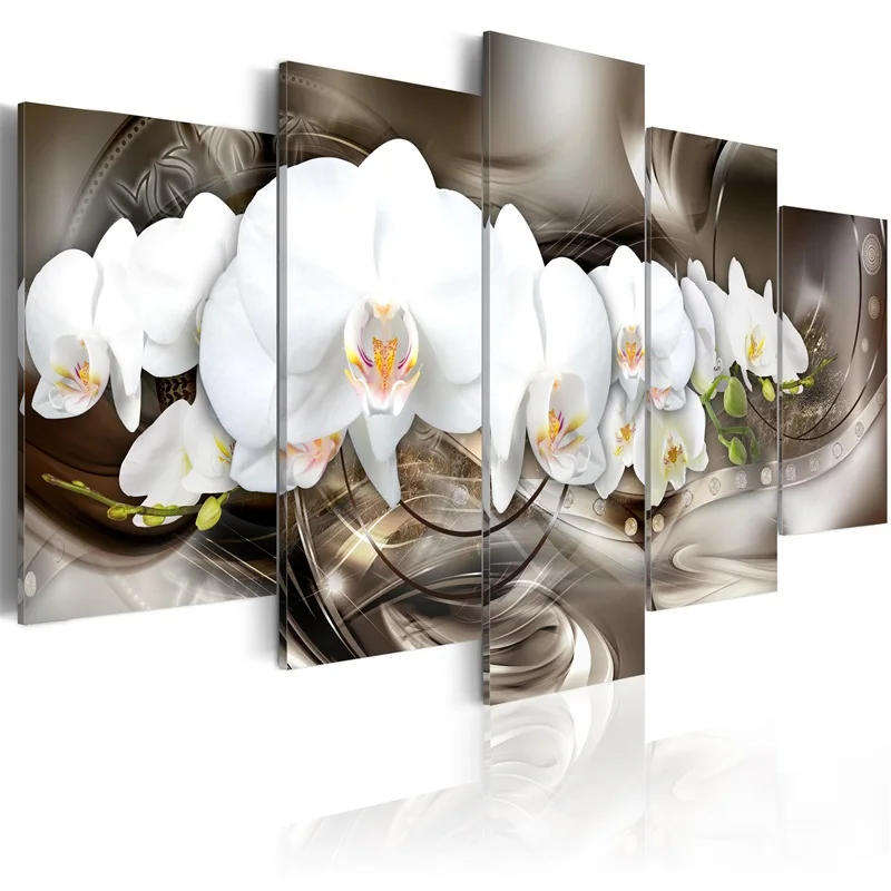 

5 Panel Wall Pictures for Living Room Picture Print Painting On Canvas Wall Art Home Decor Living Room Canvas Print/PJMT-B (485)