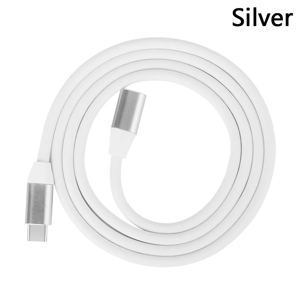1M USB Type C Extension Cable 3.1 Data Video USB-C Male to Female Extending Wire Extender Cord Connector | Электроника