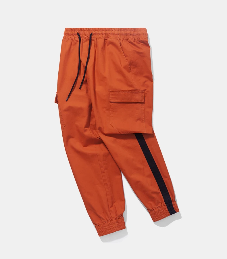 INFLATION Ankle Banded Pants Male Brand Trousers Mens Womens Casual Jogger Pencil Pants Streetwear Brand Clothing 8868W