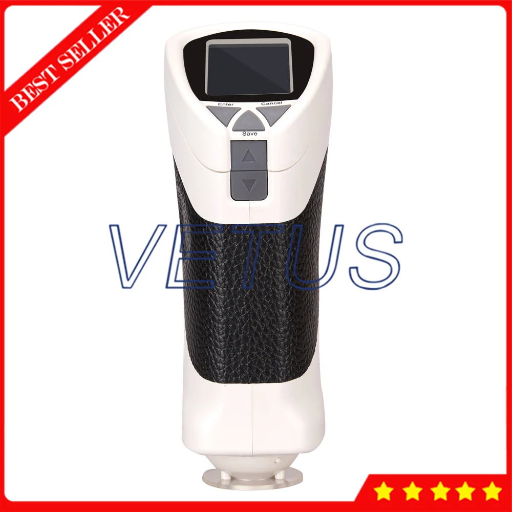 

CS-200 Color Difference Meter Tester Colorimeter 8mm With Chroma Value Lab Lch XYZ RGB Whiteness Yellowness For Paint Plastic