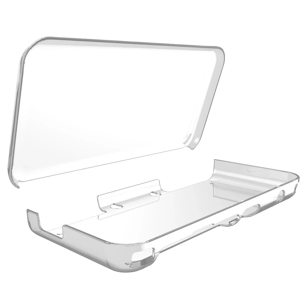 Для Nintendo Переключатель New 2dsll 2dsxl 2DS LL/XL прозрачной кожей Анти-Царапины Жесткий для