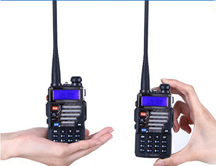 2 шт. Pofung Baofeng рация двухсторонняя радиосвязь Vhf Uhf двухдиапазонный FM VOX 128CH